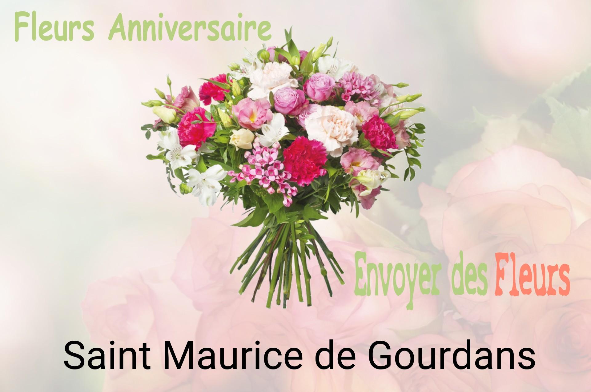 Bouquet de fleurs d’anniversaire livré à Saint-Maurice-de-Gourdans